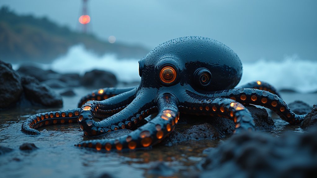 adaptive ai octopus robot