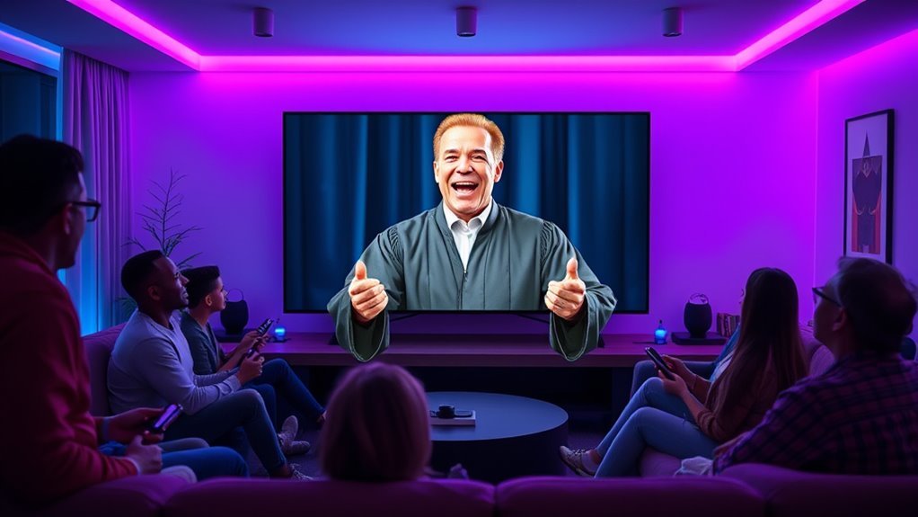 ai driven arnold party game
