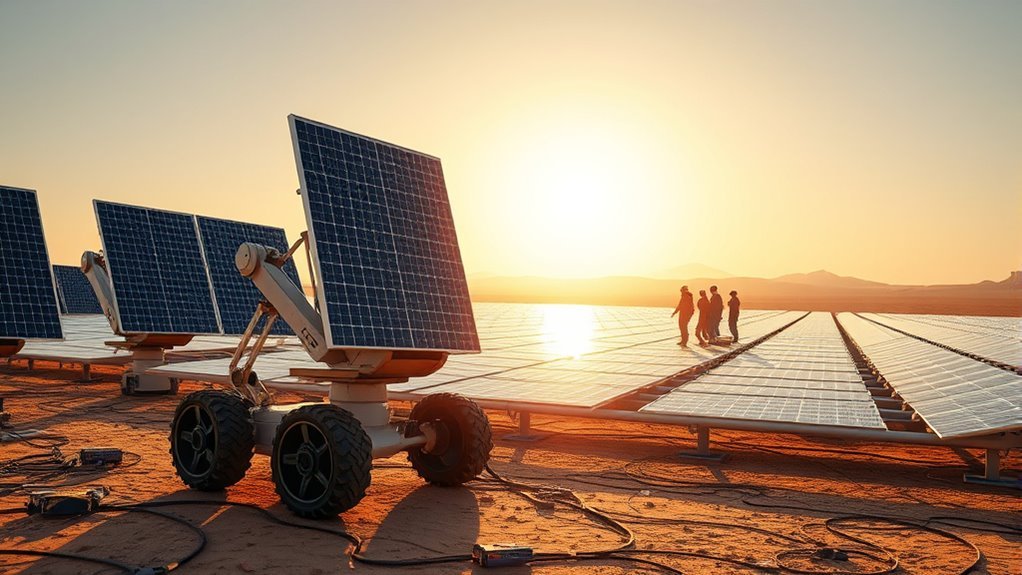 ai robots for solar construction