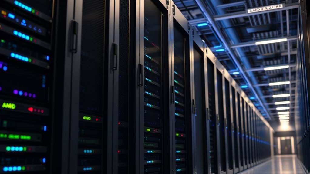 microsoft selects amd ai