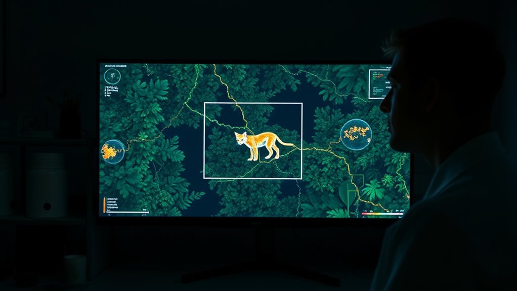 satellite images identify wildlife