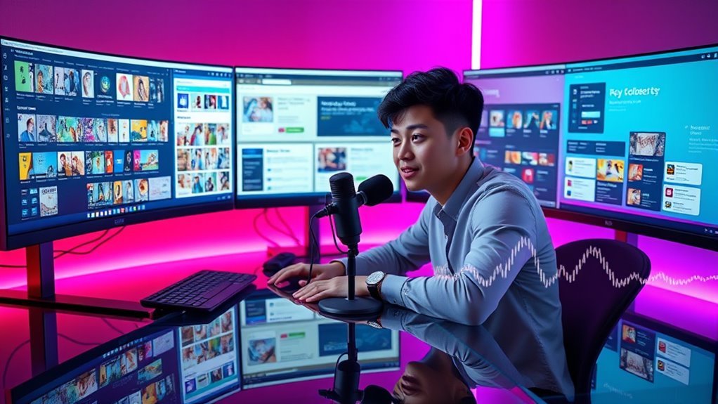 voice controlled tab management