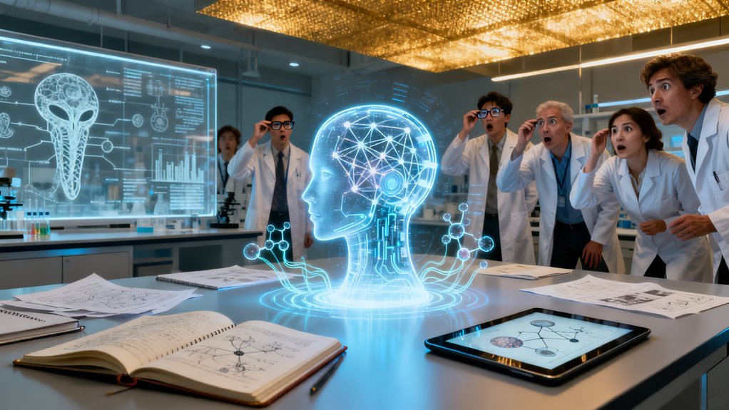 ai driven unexpected scientific discoveries