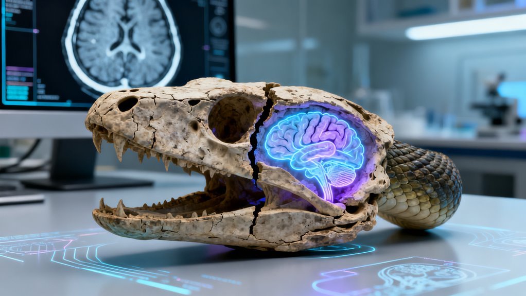ancient snake brain reconstructed