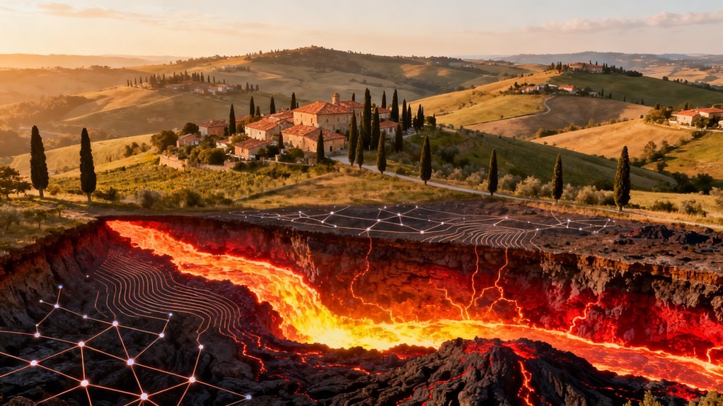hidden magma reservoir discovered