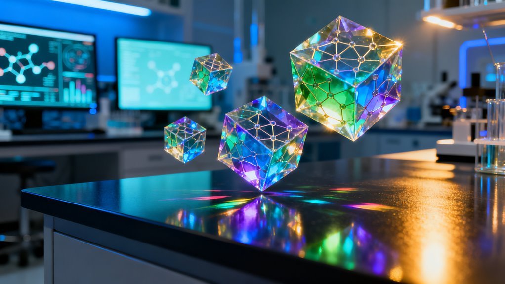 unexpected crystal material discoveries